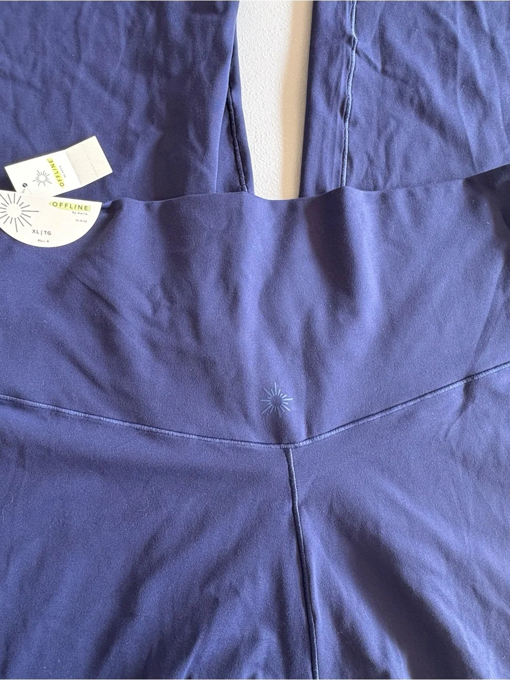 Offline by aerie real me xtra high waisted trousers in navy XL
